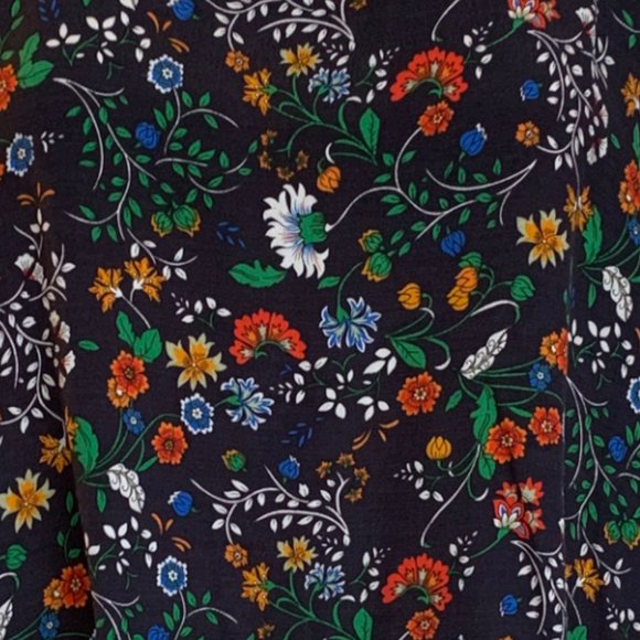H&M Floral Print Top, Size 12 - Picture 4 of 4